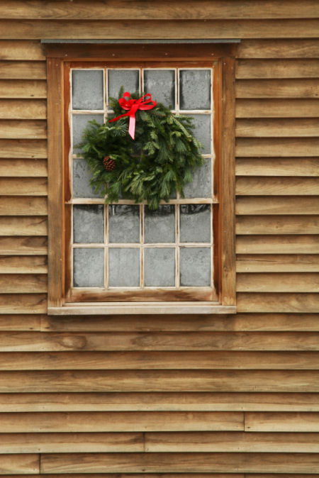 Country Christmas wreath